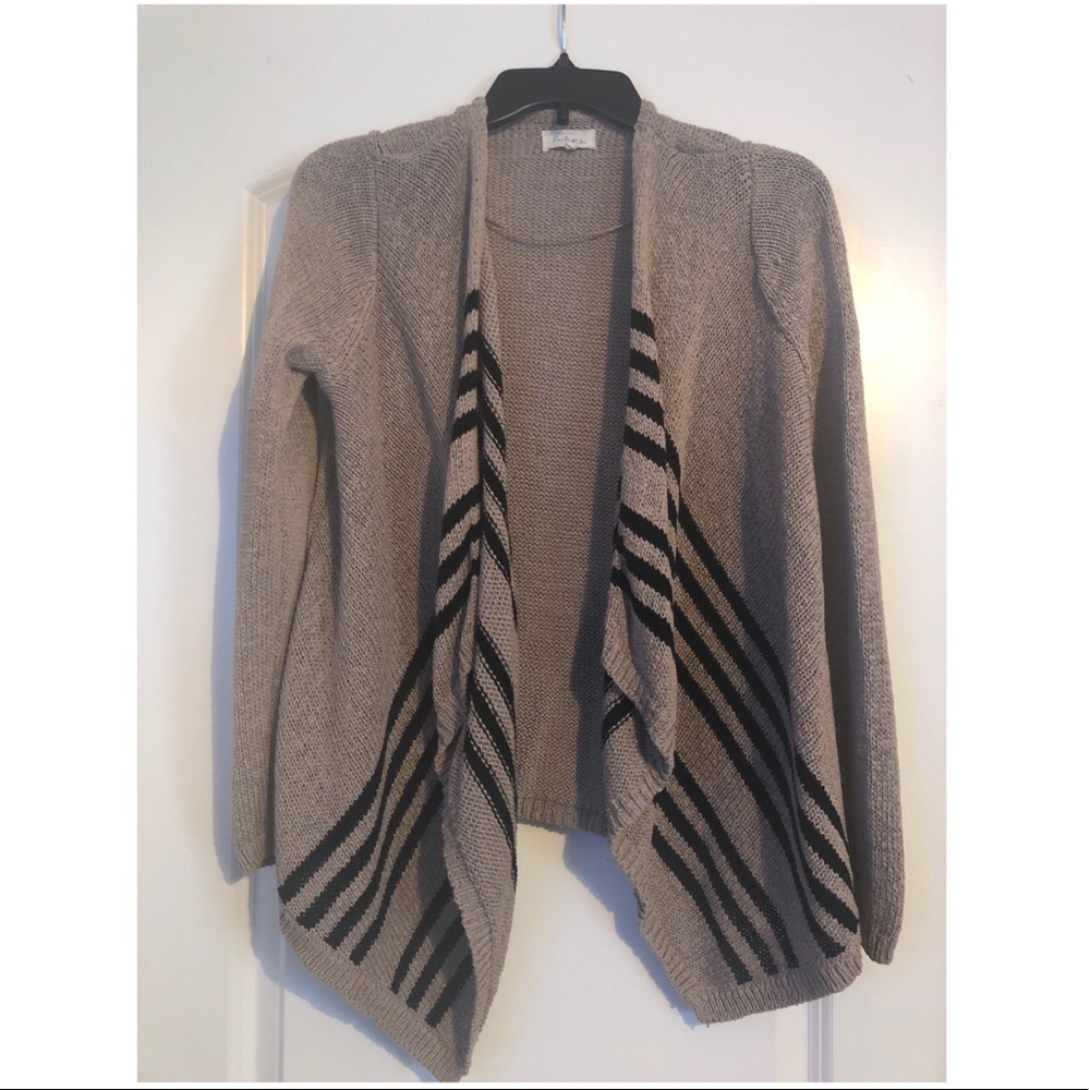 Tan cardigan