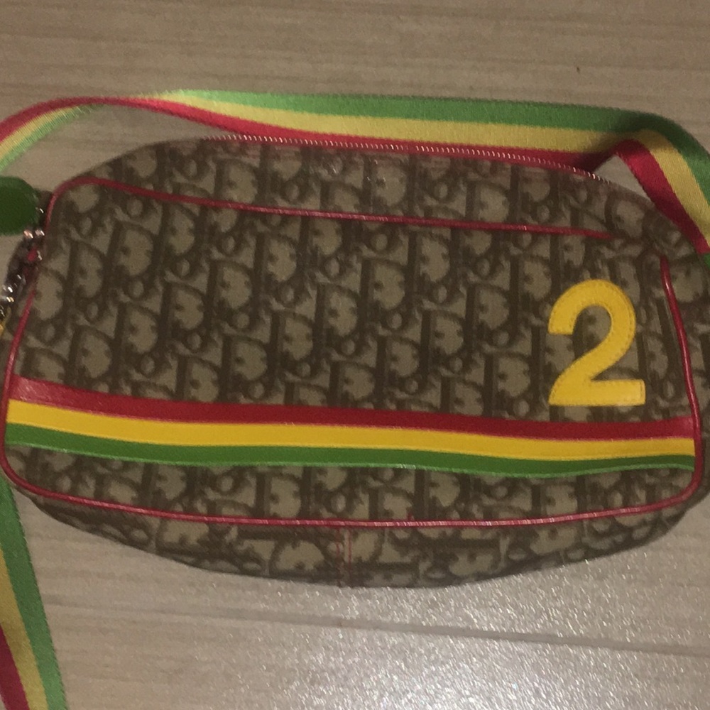 Used Christian Dior over the shoulder purse