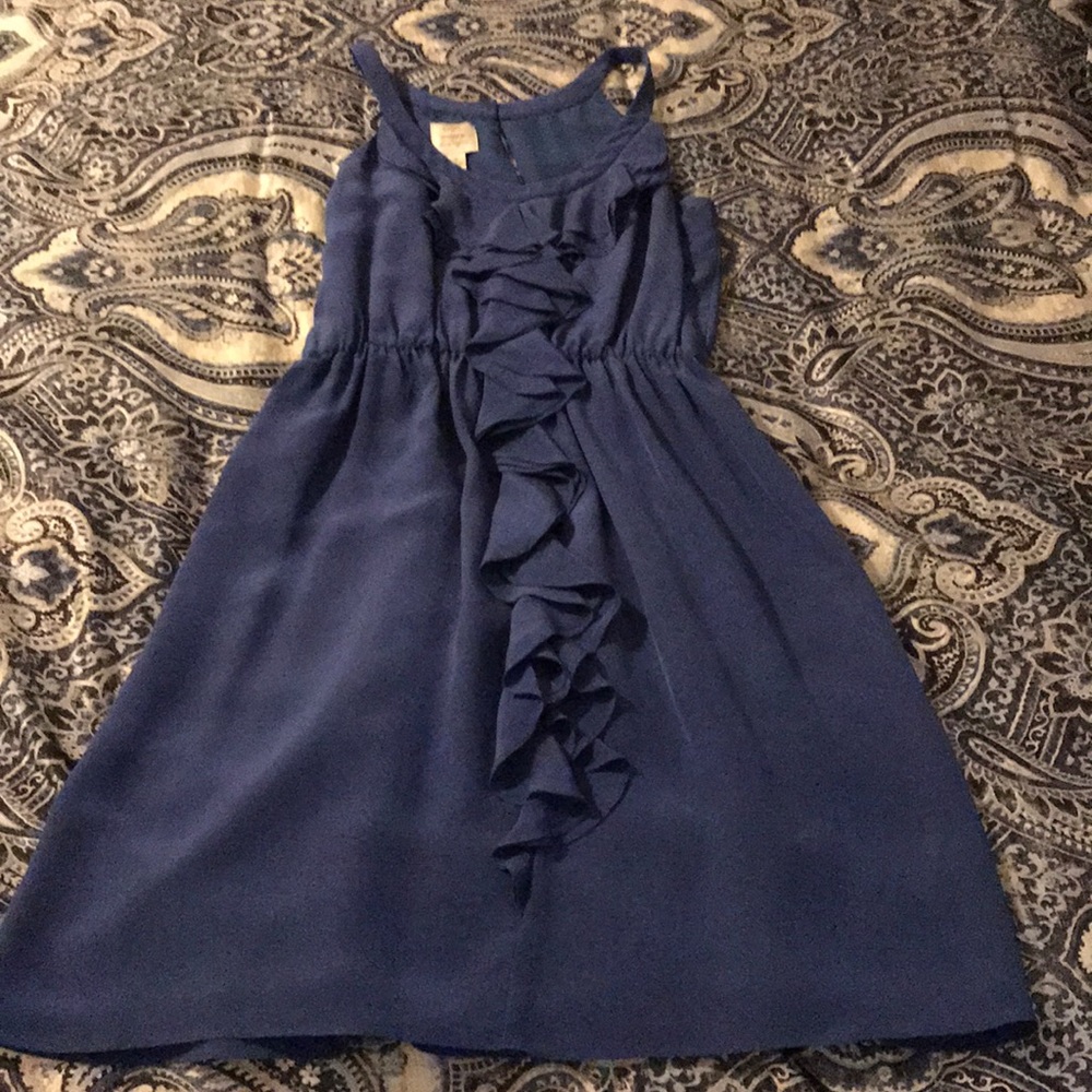 Pretty royal blue flowing dress