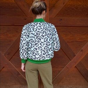 Coach Leather Bomber