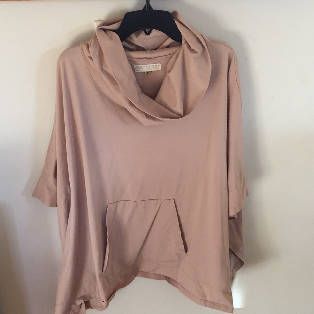 Synergy organic clothing- Cowl neck poncho - Picture 1 of 4