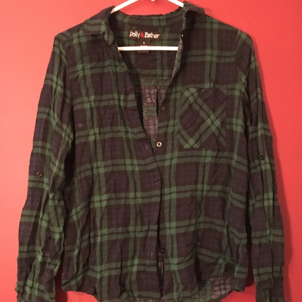 Green Women's Flannel