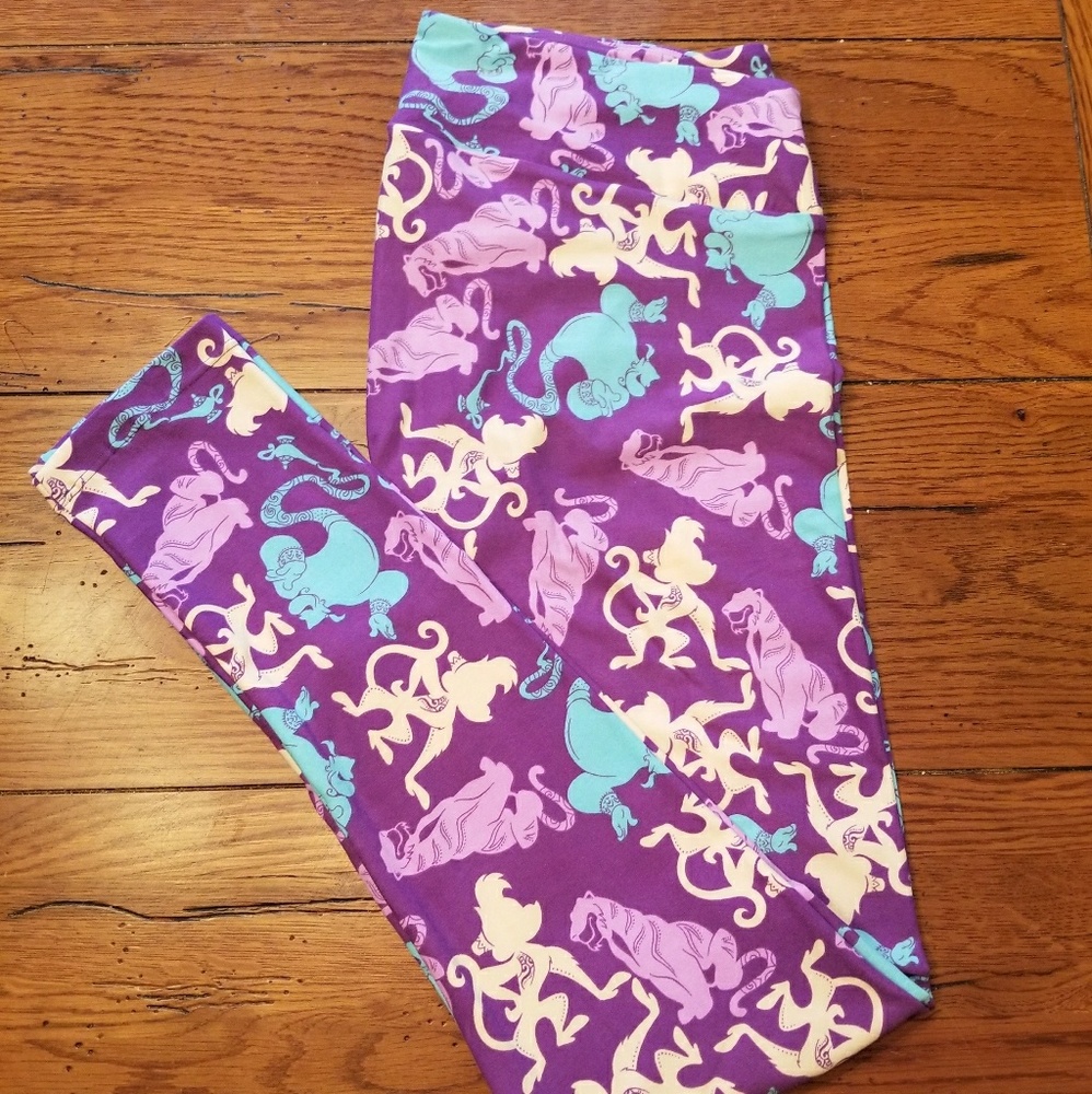 LuLaRoe TC Disney Aladdin Leggings