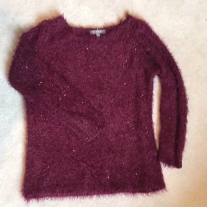 Sparkling and soft sweater