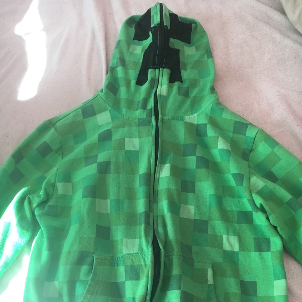 Minecraft zip jacket