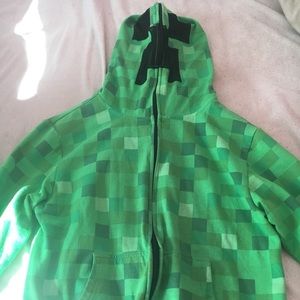 Minecraft zip jacket