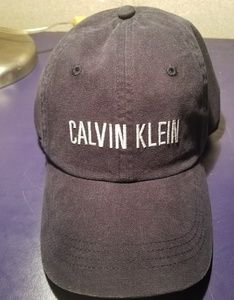Mens CALVIN KLEIN Navy Blue NWT Baseball Hat
