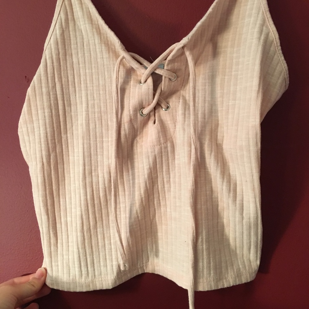 Little Light Pink crop top