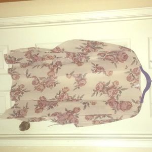 Women’s flower cardigan/top