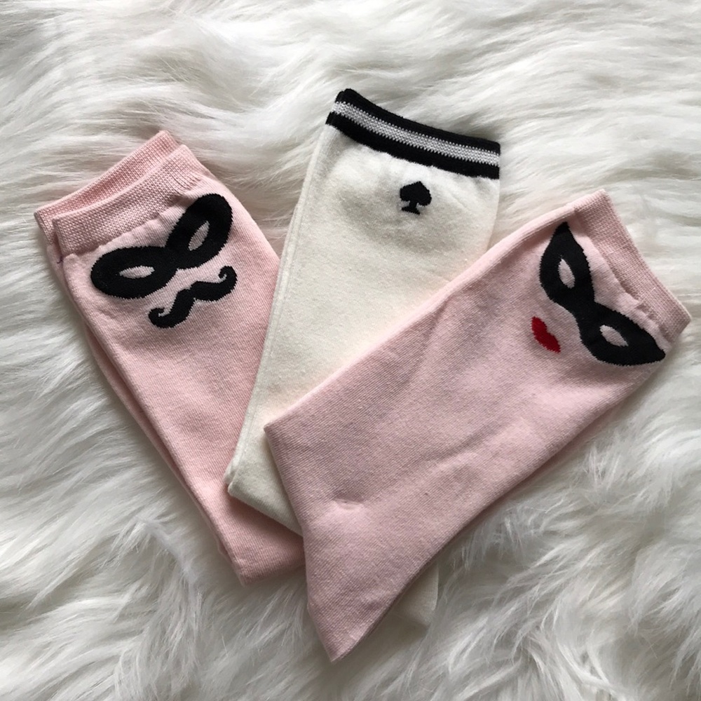 Kate Spade 3-Pack Socks