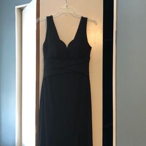 Long black dress