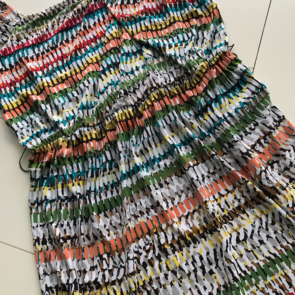 Max and Cleo Colorful Print Dress - Size Medium - Picture 2 of 7