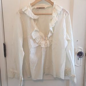 Light and lovely John Galliano shirt
