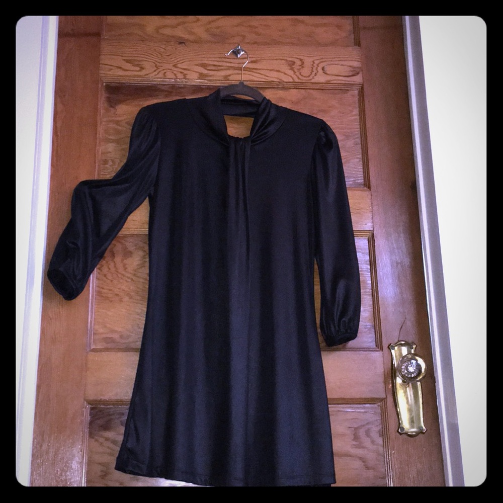 Black party dress