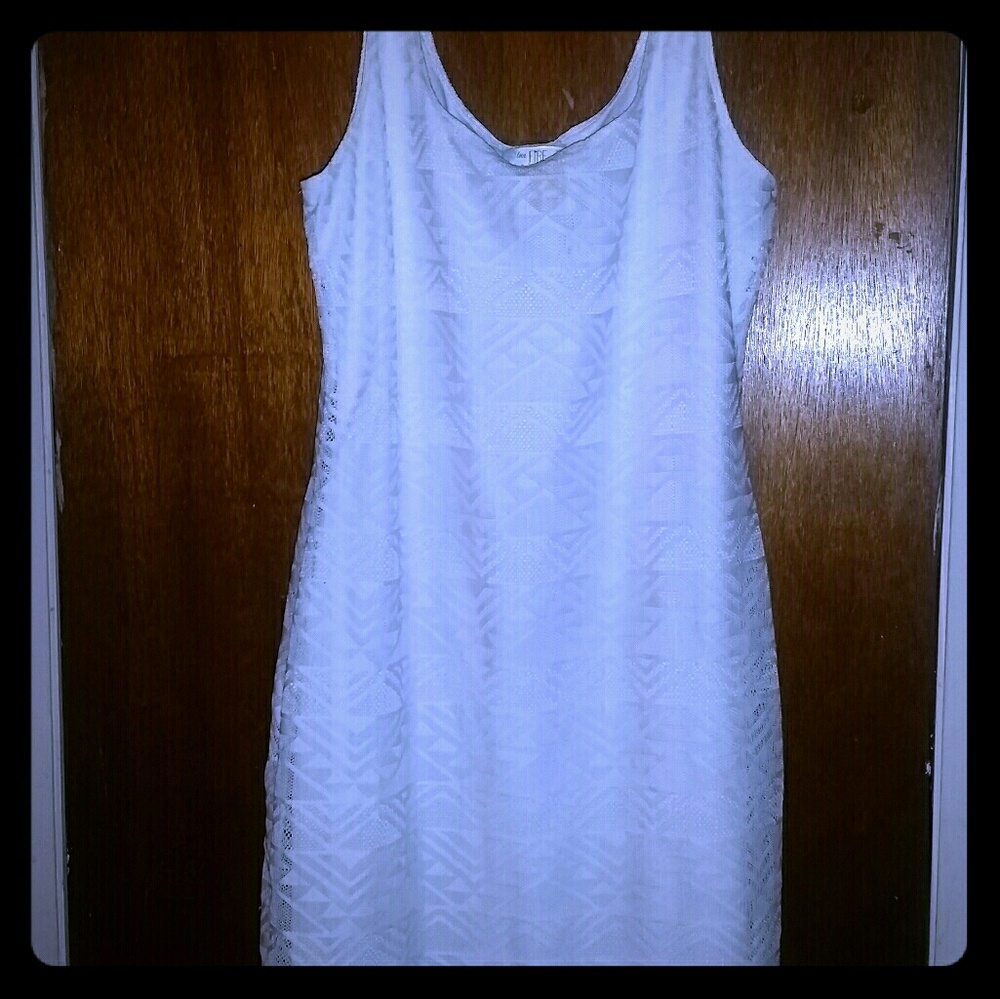 Beautiful White Casual Dress