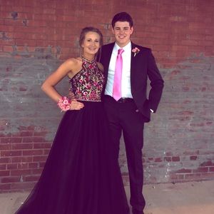 Mori Lee Black Prom Dress