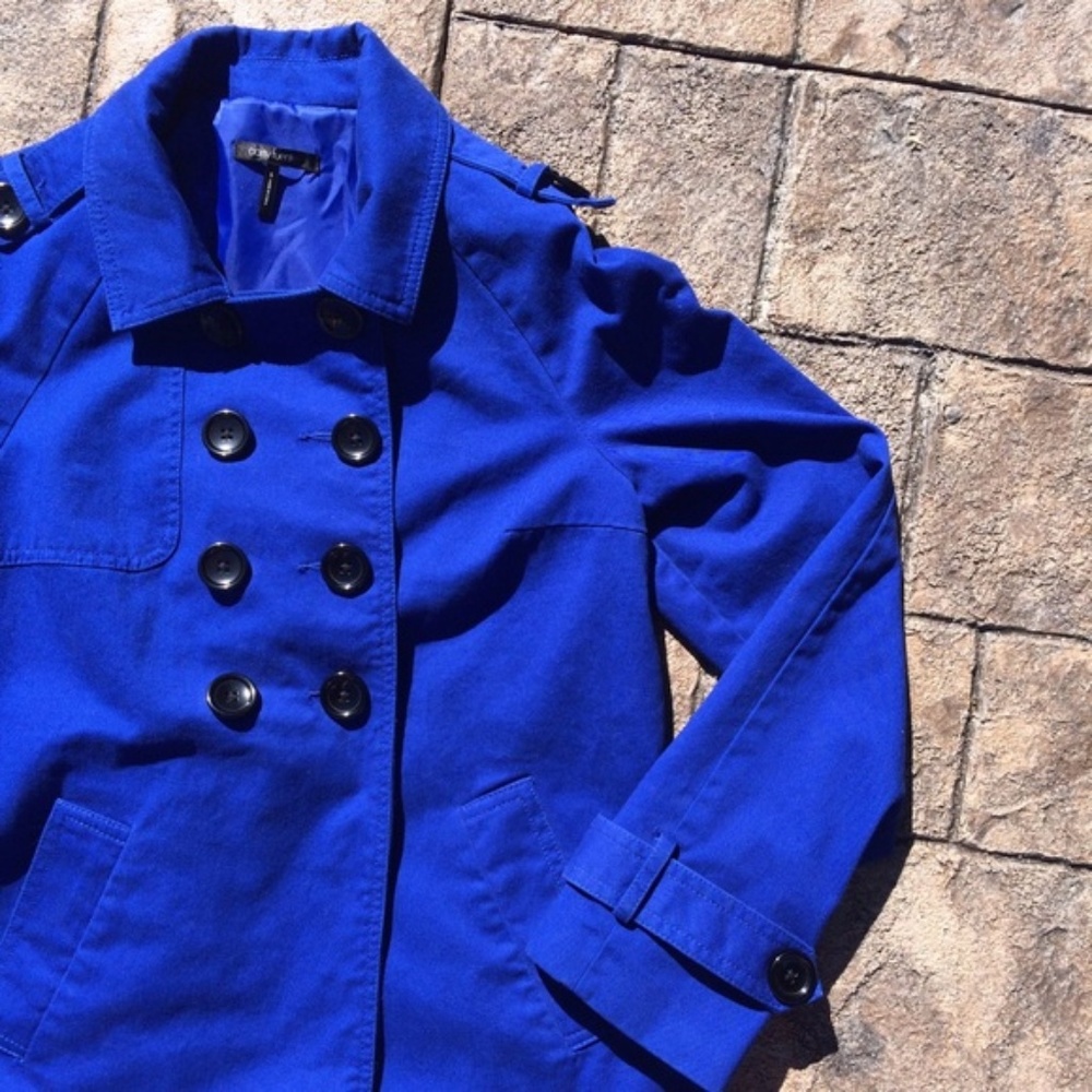 Cobalt Blue Royal Blue Jacket