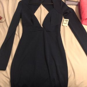 Navy Blue Dress