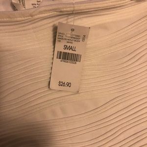 White off shoulder dress