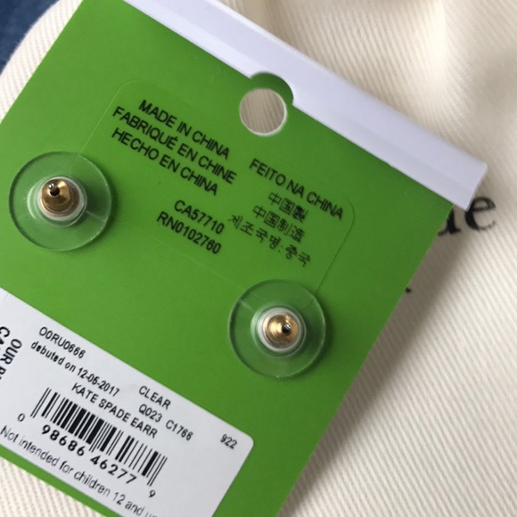 NWT Kate Spade earrings - Picture 4 of 4