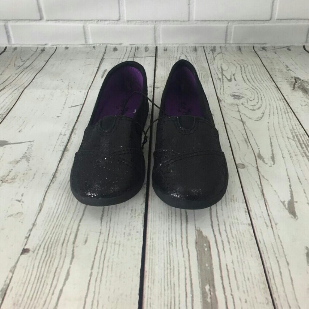 NWOT Self Esteem black sequin Children's Shoe