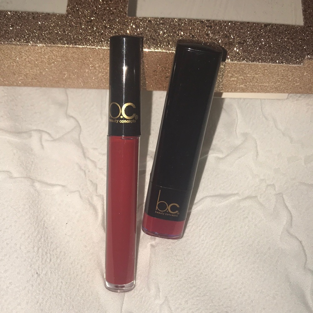 •Lipstick and Lip Gloss