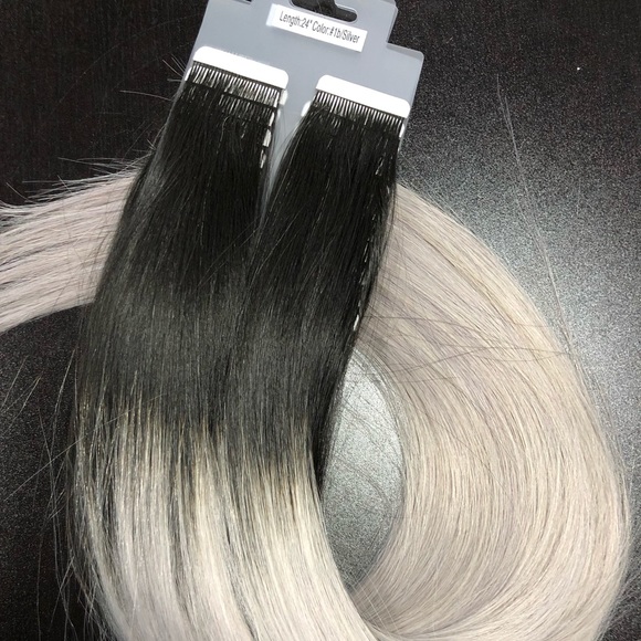 20 inch Balayage  tape in European remy hair main image 8