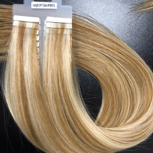 20 inch Balayage  tape in European remy hair