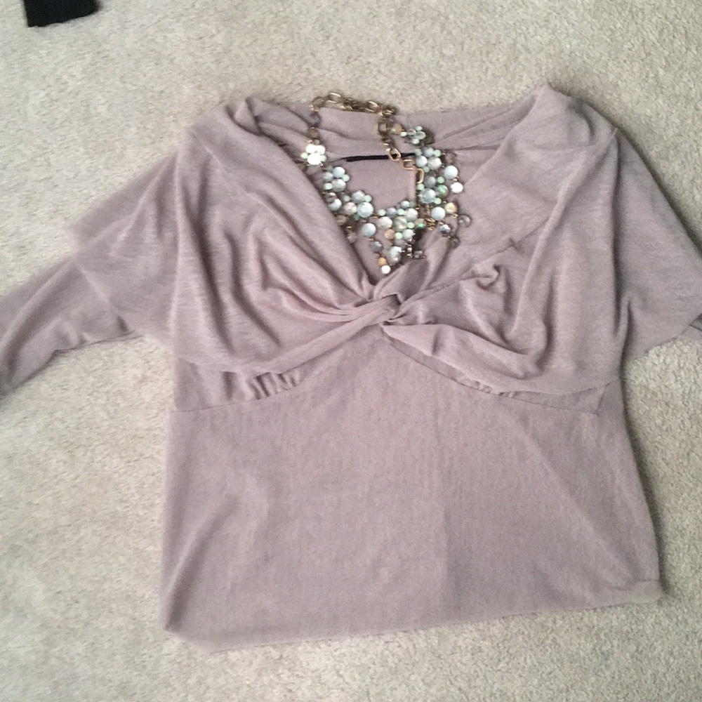 Sheer sweater