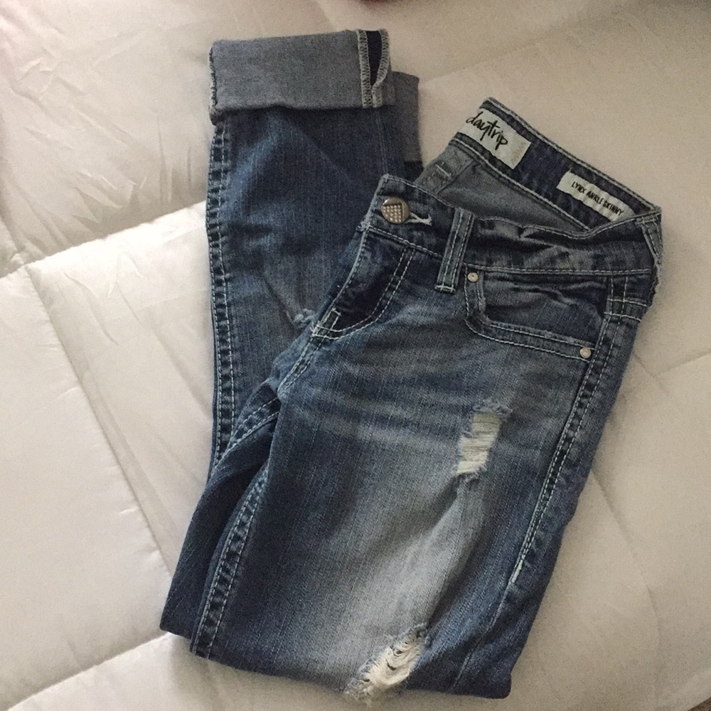 DayTrip Lynx Ankle Skinny Jeans, size 25. New!