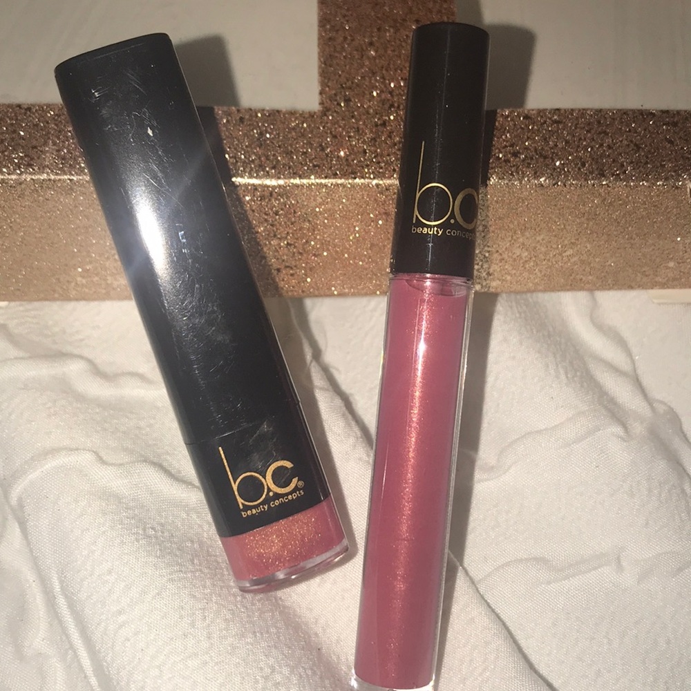 (2) B.C. Beauty Concept lipstick & Lip Gloss