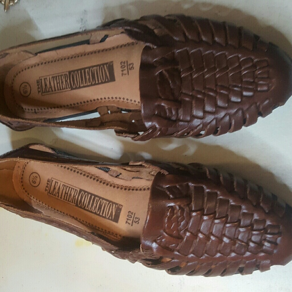 Women's huaraches 6.5 leather collection