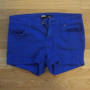 Blue BDG shorties size 28