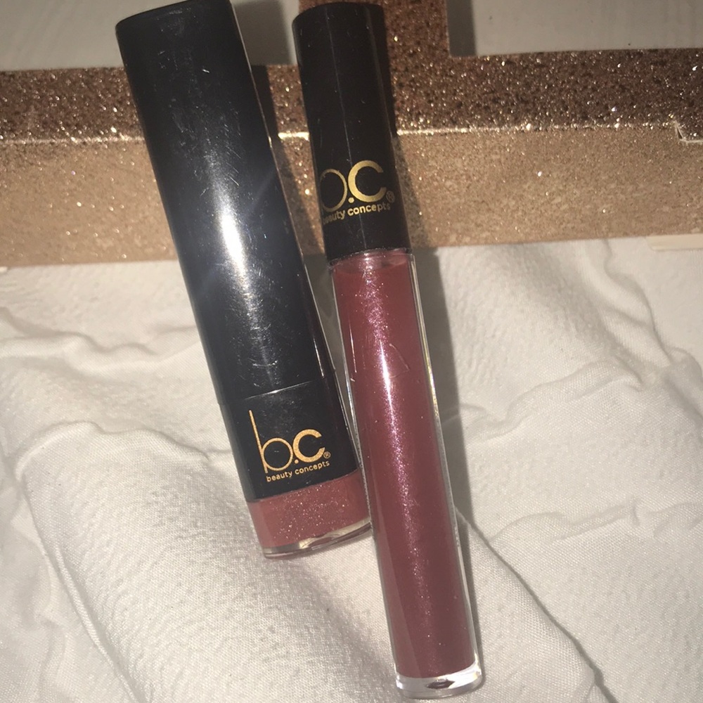 (2) B.C. Beauty Concept lipstick & Lip Gloss