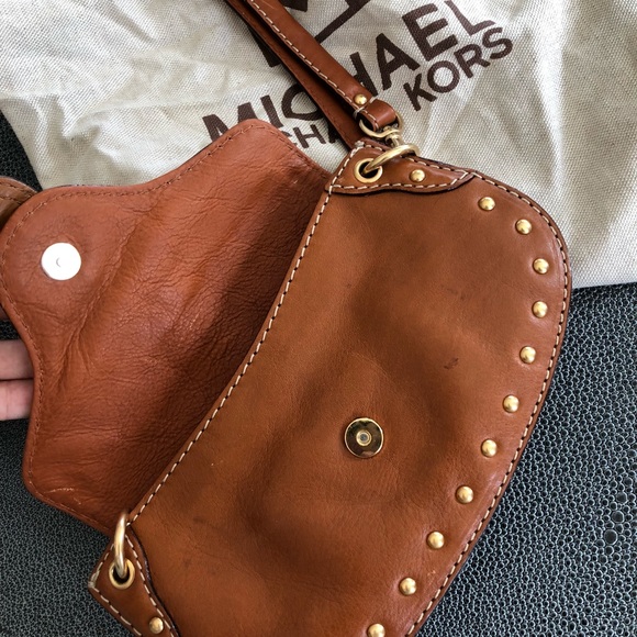 Michael Kors Leather Wristlet/Clutch - Picture 3 of 5