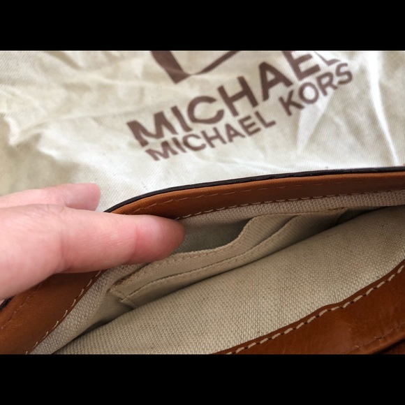 Michael Kors Leather Wristlet/Clutch - Picture 4 of 5
