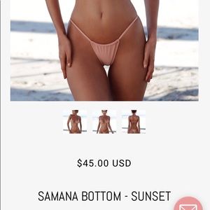 Somerfield Swim ‘Samana’ Bottom in Sunset