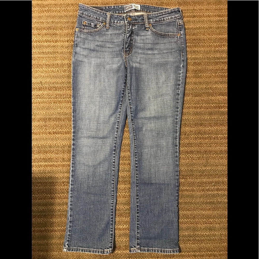 Levi’s signature mid rise straight jeans