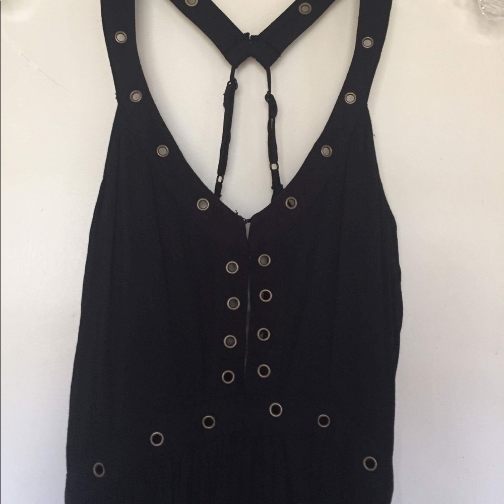 Sun & Shadow Studded Maxi Dress