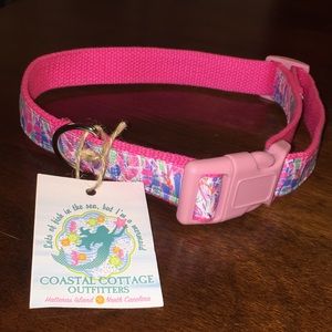 Lilly Pulitzer Inspired Dog Collar