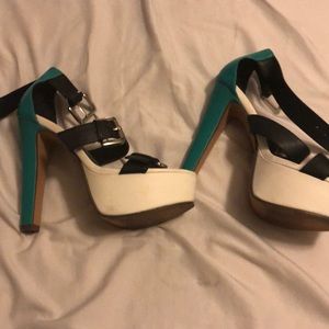 Thick heel sandals