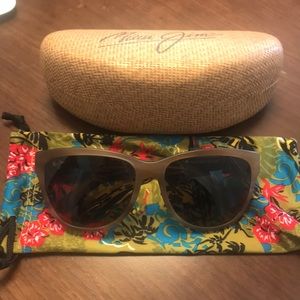 Maui Jim Ailana 57mm sunglasses - matte sandstone