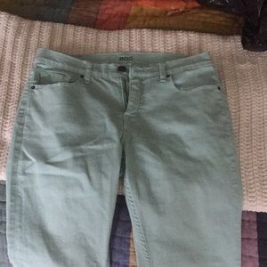 Mint/light blue BDG jeans