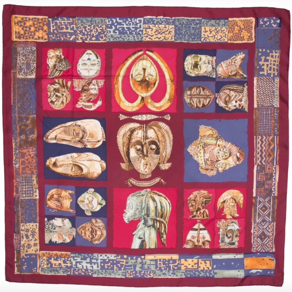 Hermes limited edition silk scarf