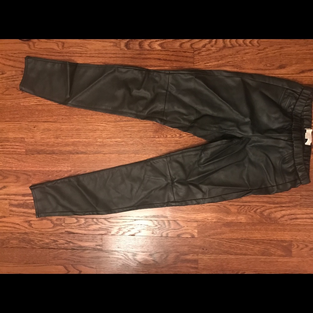 Michael Kors leather pants