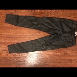 Michael Kors leather pants
