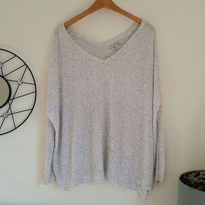 Express Oversized Long Sleeve Tee