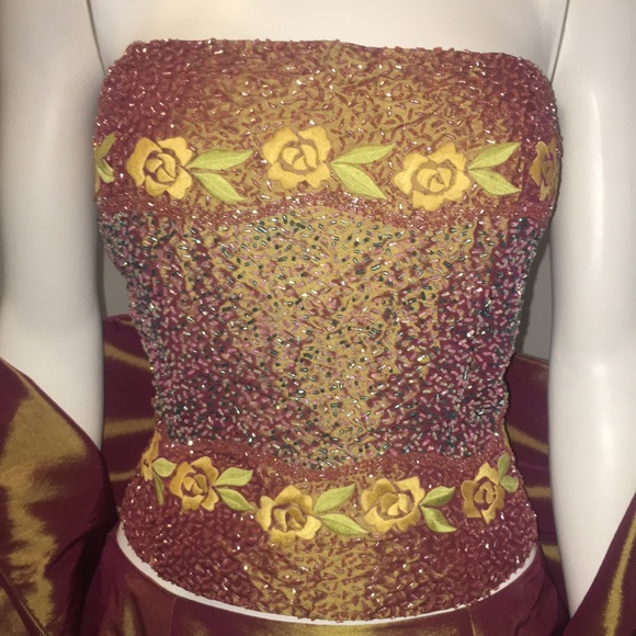 Two Piece Ballgown - Picture 2 of 4