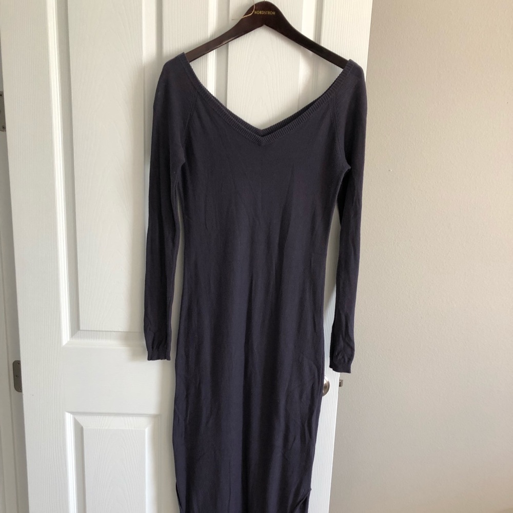 Sexy form fitting light weight sweater dress