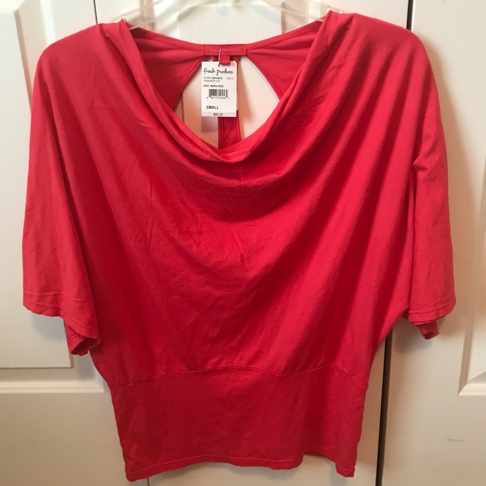 NWT Fresh Produce "Teardrop Top"